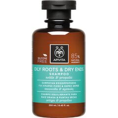 APIVITA ΣΑΜΠ ΛΙΠΑΡ ΡΙΖ&ΞΗΡ ΑΚΡ ΤΣΟΥΚΝ & ΠΡΟΠ 250ML NEW - Αφρόλουτρα στο Villagepharmacy