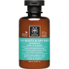 APIVITA ΣΑΜΠ ΛΙΠΑΡ ΡΙΖ&ΞΗΡ ΑΚΡ ΤΣΟΥΚΝ & ΠΡΟΠ 250ML NEW - Αφρόλουτρα στο Villagepharmacy