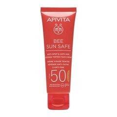 APIVITA ΚΡΕΜΑ ΠΡΟΣ ΚΑΤΑ ΠΑΝ&ΡΥΤΙΔΩΝ ΜΕ ΧΡ SPF50 50ML - Πρόσωπο στο Villagepharmacy