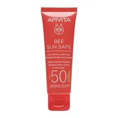 APIVITA ΚΡΕΜΑ ΠΡΟΣ ΚΑΤΑ ΠΑΝ&ΡΥΤΙΔΩΝ ΜΕ ΧΡ SPF50 50ML - Πρόσωπο στο Villagepharmacy