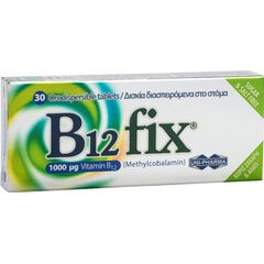 B12 FIX 1000MG 30 TABS - Βιταμίνες στο Villagepharmacy