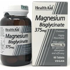 HEALTH AID MAGNESIUM BISGLYCINATE 60TABS - Βιταμίνες στο Villagepharmacy