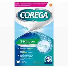 COREGA 3 MINUTES 36 TABS - Στοματική υγιεινή στο Villagepharmacy