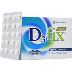 D3 FIX 60 TABS 4000 IU - Βιταμίνες στο Villagepharmacy