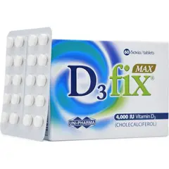 D3 FIX 60 TABS 4000 IU - Βιταμίνες στο Villagepharmacy