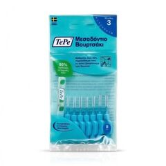 TePe 0,6MM ΜΠΛΕ  8TEM - Στοματική υγιεινή στο Villagepharmacy