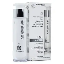 Frezyderm Anti Wrinkle Rich Night Cream 45+ Αντιρυτιδική Κρέμα Νύχτας για Πρόσωπο & Λαιμό, 50ml - Χείλη στο Villagepharmacy