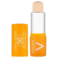 Vichy Ideal Soleil Stick SPF50+, Stick για Ευαίσθητες Ζώνες, Μύτη, Χείλη, Ντεκολτέ (9gr) - Χείλη στο Villagepharmacy