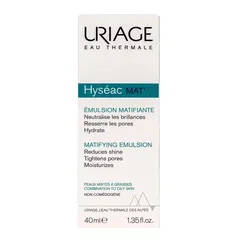 Uriage Hyseac Mat Mattifying Gel-Cream Κρέμα-Τζελ Προσώπου για Ματ Αποτέλεσμα, 40ml - Χείλη στο Villagepharmacy