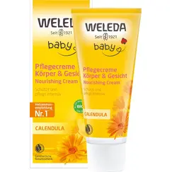 Weleda Baby Calendula Cream Ενυδατική & Προστατευτική Κρέμα Καλέντουλας για Βρέφη για Σώμα & Πρόσωπο, 75ml - Χείλη στο Villagepharmacy