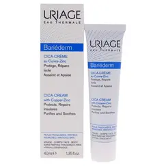 Uriage Bariederm Cica-Creme Reparatrice Cu-Zn Επανορθωτική Κρέμα για Όλη την Οικογένεια, για Πρόσωπο & Σώμα, 40ml - Χείλη στο Villagepharmacy