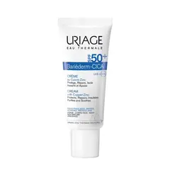 Uriage Bariederm-Cica Cream Αναπλαστική & Επανορθωτική Κρέμα SPF50+, 40ml - Χείλη στο Villagepharmacy
