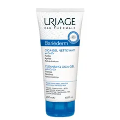 Uriage Bariederm - Cica Cleansing Gel with Copper - Zinc 200ml - Χείλη στο Villagepharmacy