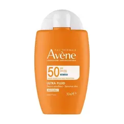 AVENE ULTRA FLUID INVISIBLE  SPF50 50ML - Αντιηλιακά στο Villagepharmacy