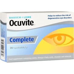 BAUSCH & LOMB OCUVITE COMPLETE 60s - Βιταμίνες στο Villagepharmacy