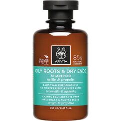 APIVITA ΣΑΜΠ ΛΙΠΑΡ ΡΙΖ&ΞΗΡ ΑΚΡ ΤΣΟΥΚΝ & ΠΡΟΠ 250ML NEW - Αφρόλουτρα στο Villagepharmacy