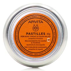 APIVITA PASTILLES TINS PROPOLIS & LICORICE 45GR - Καραμέλες στο Villagepharmacy