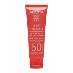 APIVITA ΚΡΕΜΑ ΠΡΟΣ ΚΑΤΑ ΠΑΝ&ΡΥΤΙΔΩΝ ΜΕ ΧΡ SPF50 50ML - Πρόσωπο στο Villagepharmacy