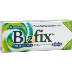 B12 FIX 1000MG 30 TABS - Βιταμίνες στο Villagepharmacy