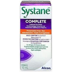SYSTANE COMPLETE MDPF CE EYE DROPS 10ML (ALCON) - Οφθαλμικά στο Villagepharmacy