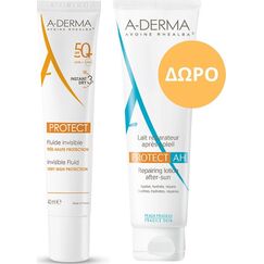 PA-DERMA PROTECT FLUIDE INVISIBLE SPF50+ 40ML&LAIT A.H. 100M - Αντιηλιακά στο Villagepharmacy