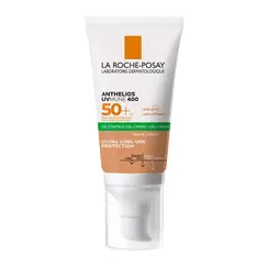 La Roche Posay Anthelios UVMUNE 400 Oil Control Gel Cream SPF50+ Αντηλιακή Κρέμα Προσώπου για Ματ Αποτέλεσμα Με Χρώμα, 50ml - Αντιηλιακά στο Villagepharmacy