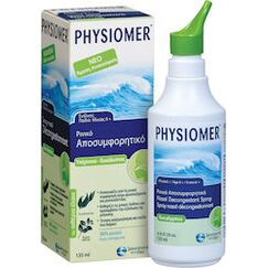 PHYSIOMER NASAL SPRAY HYPERTONIC EUCALYPTUS 135ML - Ρινικός καθαρισμός στο Villagepharmacy
