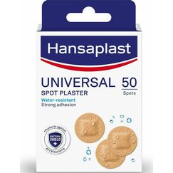 HANSAPLAST UNIVERSAL ROUND STRIPS 50 SPOTS - Πρώτες βοήθειες - γάντια στο Villagepharmacy
