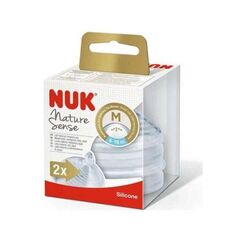 NUK ΘΗΛΗ NATURE SENSE ΣΙΛ. 2Μ 2/BL (6 ΜΗΝΩΝ ΚΑΙ ΑΝΩ) - Εγκυμοσύνη - θηλασμός - πιπίλες στο Villagepharmacy