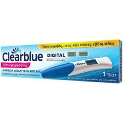 CLEARBLUE ΤΕΣΤ ΕΓΚΥ. ΨΗΦΙΑΚΟ 1CT - Τεστ εγκυμόσυνης στο Villagepharmacy