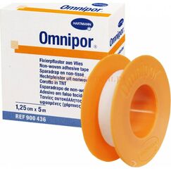 HARTMANN OMNIPOR ΤΑΙΝΙΕΣ ΣΤΕΡΕΩΣΗΣ 1,25CMX5M 1ΤΕΜ - Επιδεσμικά στο Villagepharmacy