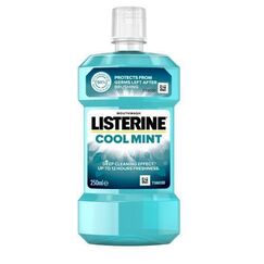 LISTERINE SOLUTION COOLMINT 250ML - Στοματική υγιεινή στο Villagepharmacy