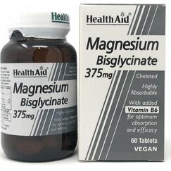 HEALTH AID MAGNESIUM BISGLYCINATE 60TABS - Βιταμίνες στο Villagepharmacy