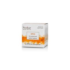 SOSTAR SPF30 ΑΝΤΙΓΗΡΑΝΤΙΚΗ 50ML - Πρόσωπο στο Villagepharmacy