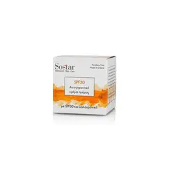 SOSTAR SPF30 ΑΝΤΙΓΗΡΑΝΤΙΚΗ 50ML - Πρόσωπο στο Villagepharmacy