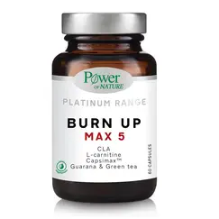 POWER HEALTH PLATINUM BURNUP MAX-5 *60caps - Βιταμίνες στο Villagepharmacy