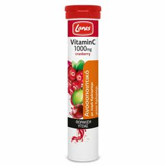 LANES EFF VIT C 1000MG + CRANBERRY JUICE - Βιταμίνες στο Villagepharmacy