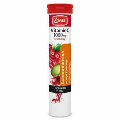LANES EFF VIT C 1000MG + CRANBERRY JUICE - Βιταμίνες στο Villagepharmacy