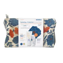 Korres Hydrating & Protective Suncare Ritual με Yoghurt Αντηλιακή Κρέμα Προσώπου με Χρώμα SPF 50, 50ml & Δώρο Greek Yoghurt Ενυδάτωση με Προβιοτικά Κρέμα-Gel, 20ml & Νεσεσέρ - Αντιηλιακά στο Villagepharmacy
