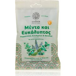 GARDEN ΚΑΡΑΜΕΛΕΣ ΛΑΙΜΟΥ ΜΕΝΤΑ & ΕΥΚΑΛΥΠΤΟΣ ΜΕ ΜΕΝΘΟΛΗ - Καραμέλες στο Villagepharmacy