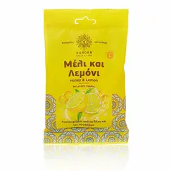 GARDEN ΚΑΡΑΜΕΛΕΣ ΛΑΙΜΟΥ ΜΕΛΙ & ΛΕΜΟΝΙ - Καραμέλες στο Villagepharmacy