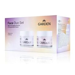 GARDEN FACE DUO SET 3 ANTIWRINKLE 50ML + NIGHT CR 50ML - Πρόσωπο στο Villagepharmacy