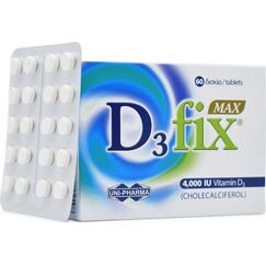 D3 FIX 60 TABS 4000 IU - Βιταμίνες στο Villagepharmacy