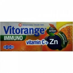 UNI-PHARMA VITORANGE IMMUNO [BTx30Tablets] - Βιταμίνες στο Villagepharmacy
