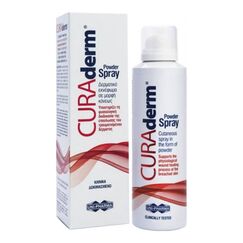 UNI-PHARMA CURADERM SPRAY 125ML - Πρώτες βοήθειες - γάντια στο Villagepharmacy