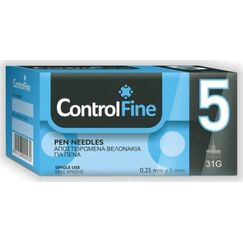 ControlFine PEN NEEDLES 100pcs 5 31G - Διαβήτης στο Villagepharmacy