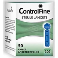 ControlFine  50 STERILE LANCETS 30G - Διαβήτης στο Villagepharmacy