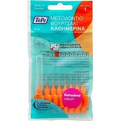 TePe Νο 1  ΠΟΡΤΟΚΑΛΙ 0,45mm 8ΤΕΜ - Στοματική υγιεινή στο Villagepharmacy