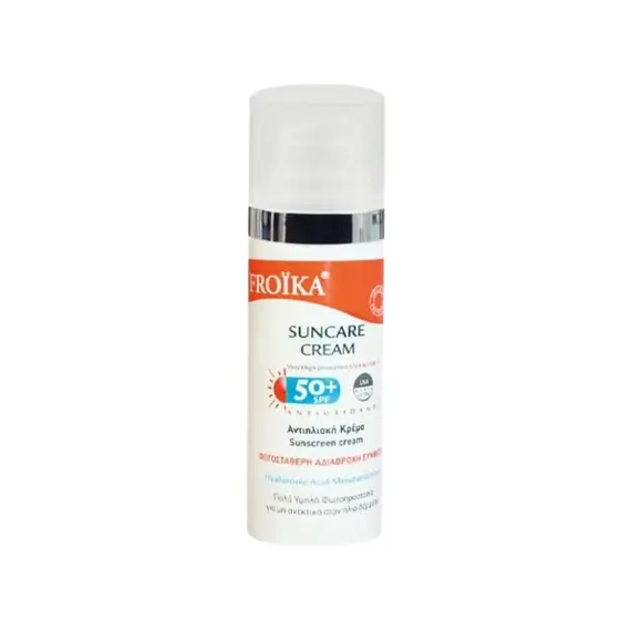 Froika Suncare Cream SPF 50+ Αντιηλιακή Κρέμα για Πρόσωπο & Σώμα, 50ml - Χείλη στο Villagepharmacy