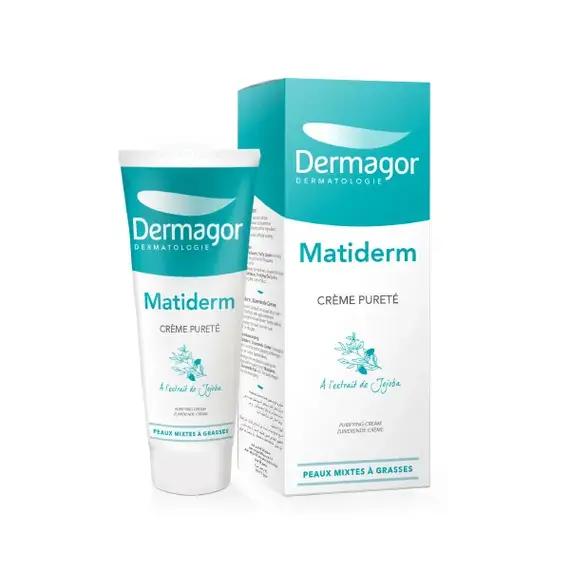 Dermagor Matiderm Creme Purete Θαμπό Δέρμα Με Έντονη Λιπαρότητα, 40ml - Χείλη στο Villagepharmacy